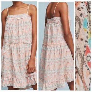 Anthropologie Saturday Sunday Cynthia Tiered Dress Size S